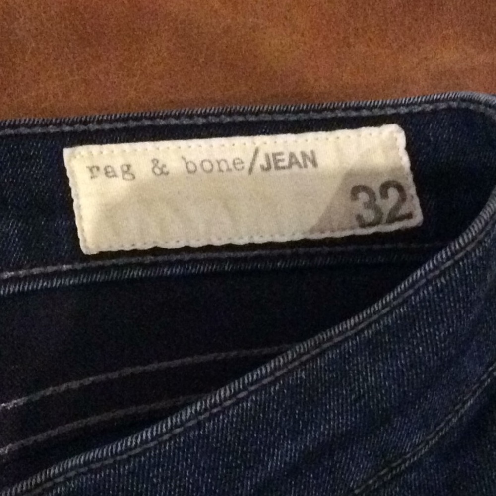 Rag & Bone Jeans sz 32 dark wash skinny jeans